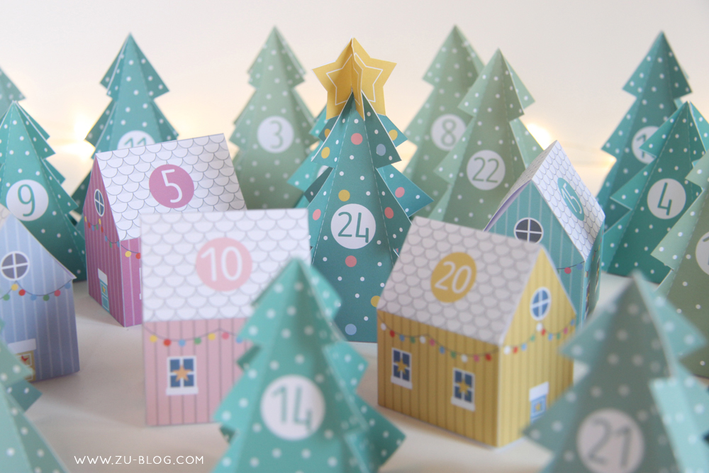 Noël 2013 : fabriquer un calendrier de l'avent en papier de soie - DIY -  Terrafemina