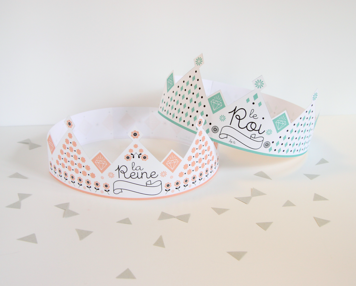 DIY Couronne des Rois en papier