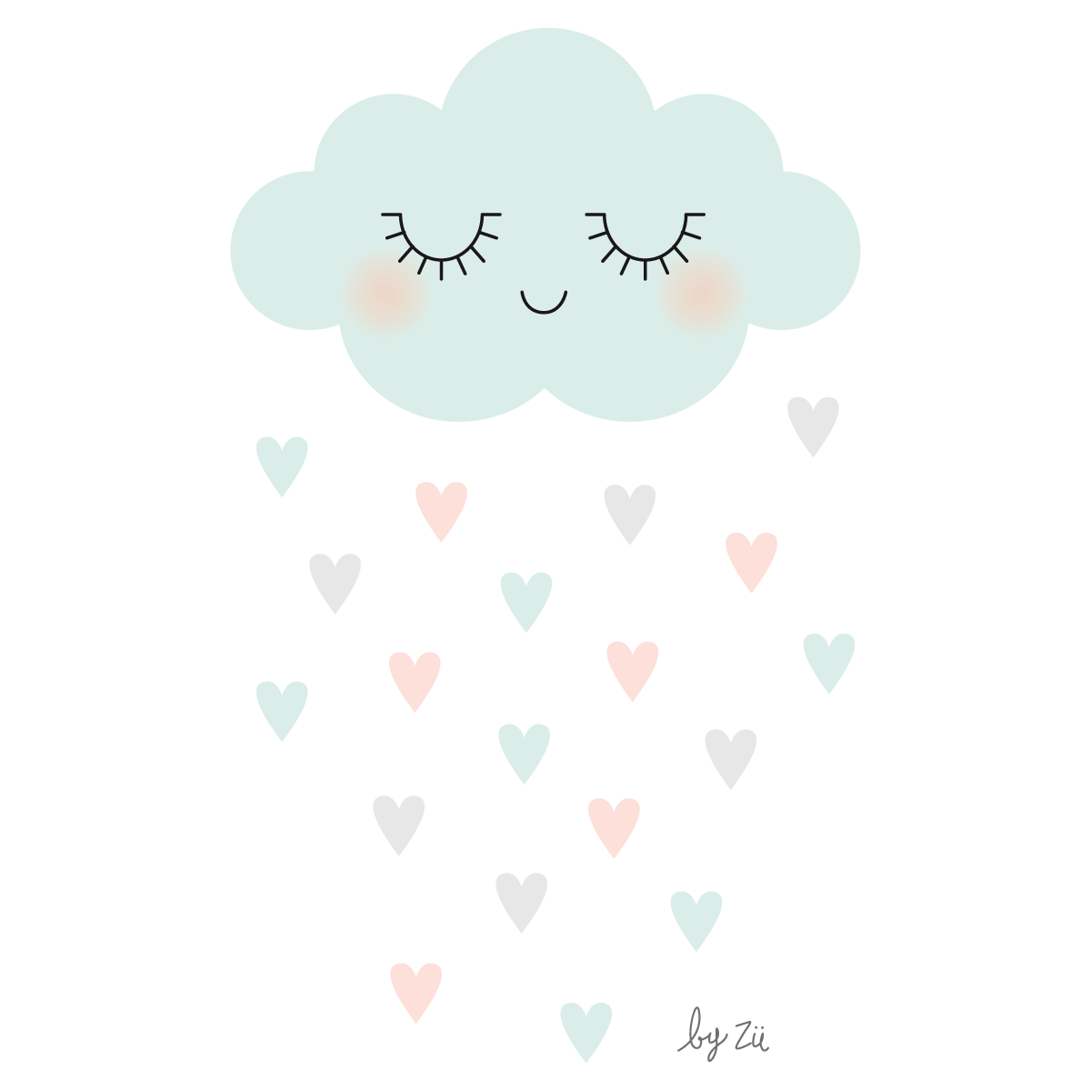 nuage coeur
